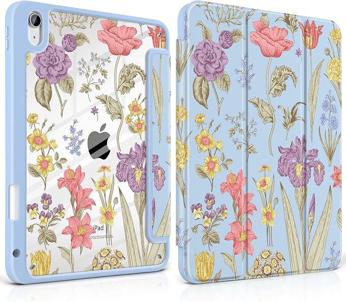 Blue Botanical Floral