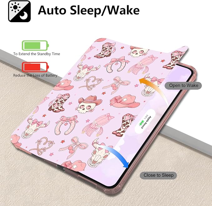Pink Cowgirl Skull
