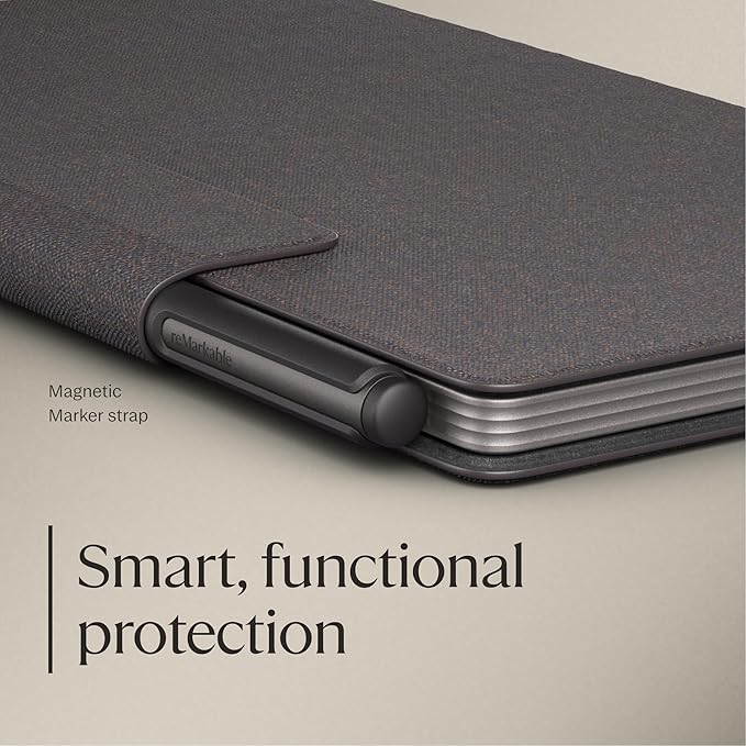reMarkable Paper Pro Move - Basalt Book Folio | Mosaic Weave Case for Your 7.3'' Paper Tablet