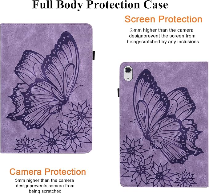 04# Flower Butterfly Purple