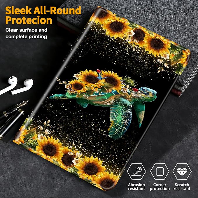 Glitter, Turtle Sunflowers