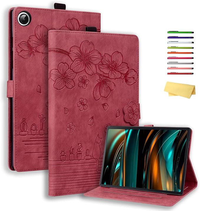 02# Cherry Blossom Wine Red Cat