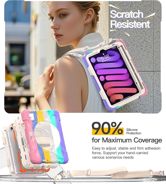 Colorful Pink(Velcro Hand Strap)