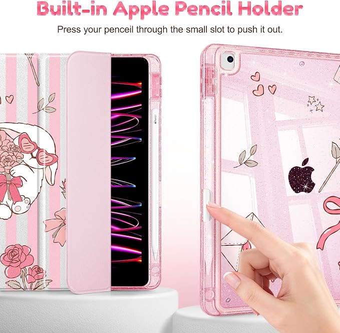 Roses & Rabbit & Stripe