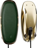 Lunar Artefacts Wireless Charger Solar Forest Green Plated Brass