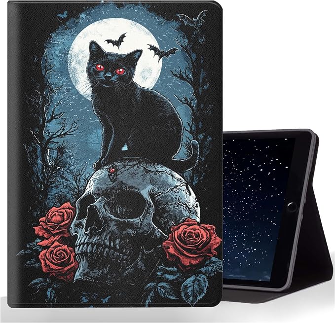 Black Cat Skull