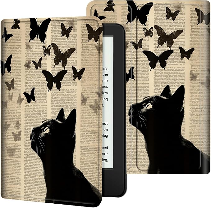 Cat Butterflies Flying