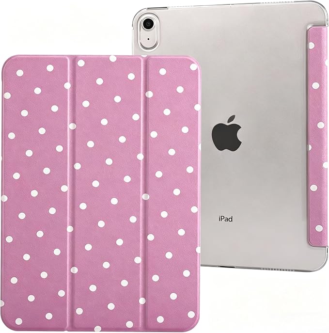 Pink white dots