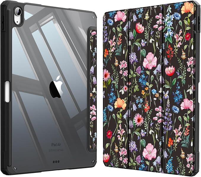 black floral