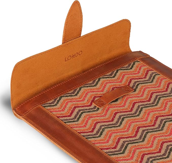 Londo Genuine Leather Sleeve Bag for iPad &amp iPad Pro – Stylish &amp Durable Protective Case for Tablets