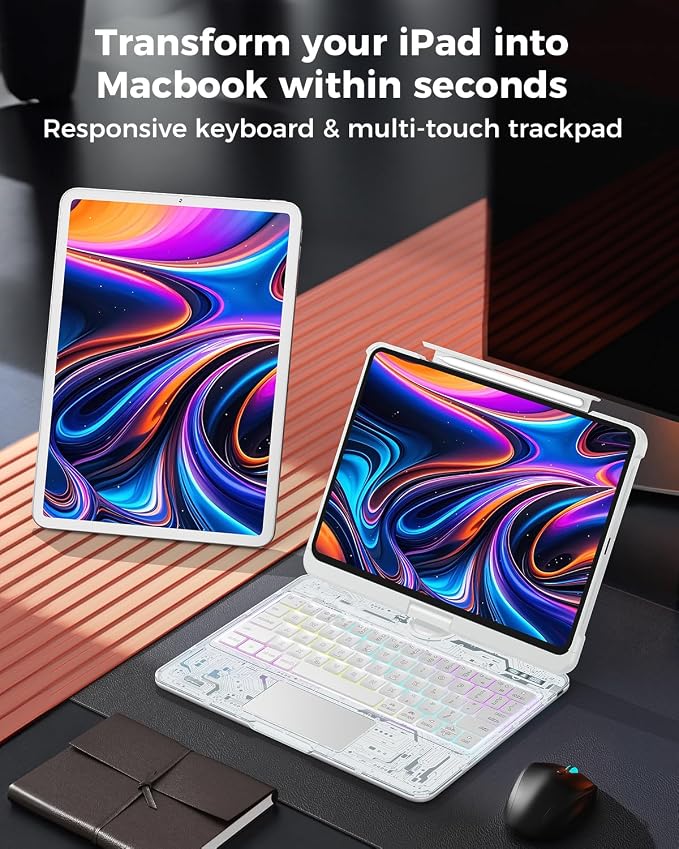 Transparent+White