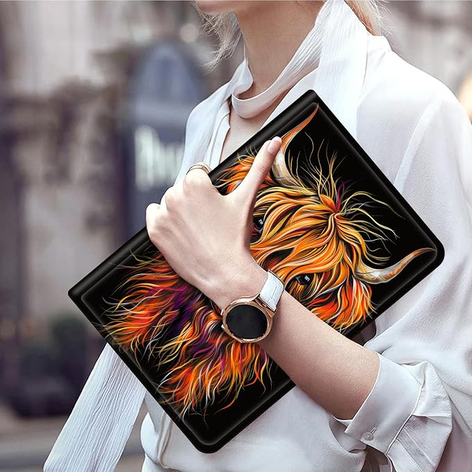 Art Highland Cow
