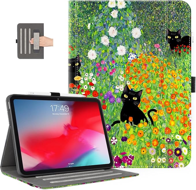 Flower Garden Cat