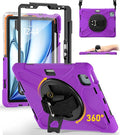 BRAECN Case for iPad Air 11 inch 2026(M4) 2025(M3) 2024(M2)iPad Pro 11 inch(4th/3rd/2nd/1st)&amp Air 10.9(5th/4th) Protective with Pencil Holder Screen Protector 360°Rotating Stand Handle Full Body
