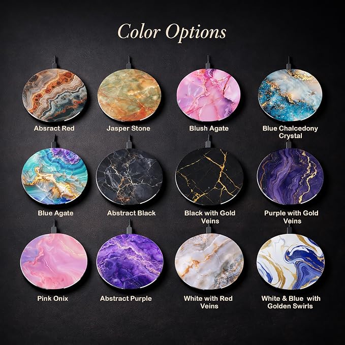 Black with Gold Veins
