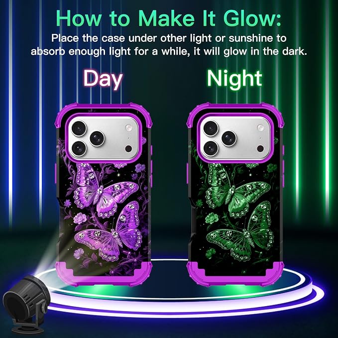 Glow in the Dark Purple
