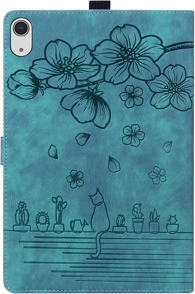 01# Cherry Blossom Green Cat