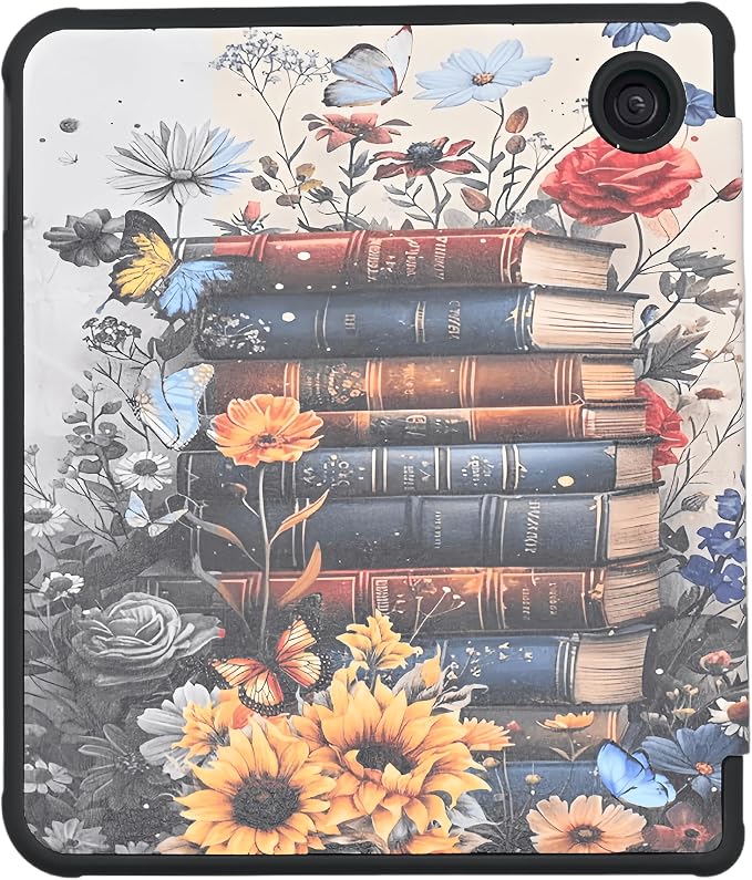Book and Flowers