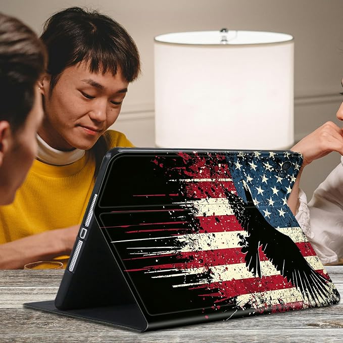 American Flag With Eagle