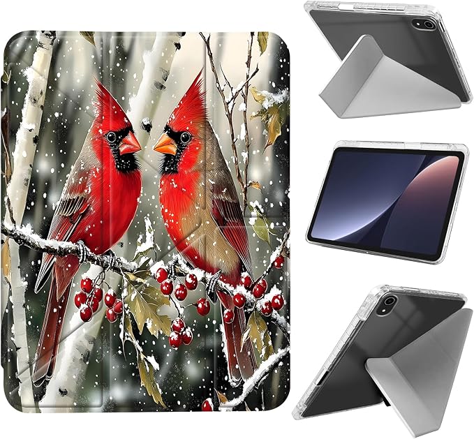 Snowy Cardinals