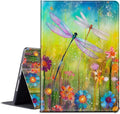 for All-New Fire HD 10 Tablet Case (13th Generation 10.1 inch 2023 Release) with Adjustable Stand &amp Auto Wake/Sleep Feature Smart Protect Cover Case - Colorful Dragonfly