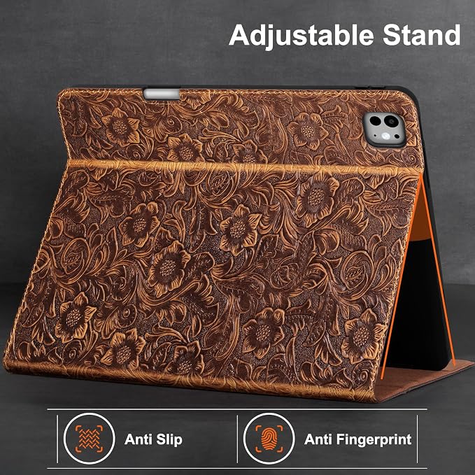 Floral Brown