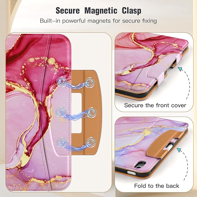 Y-pink Gold Marble