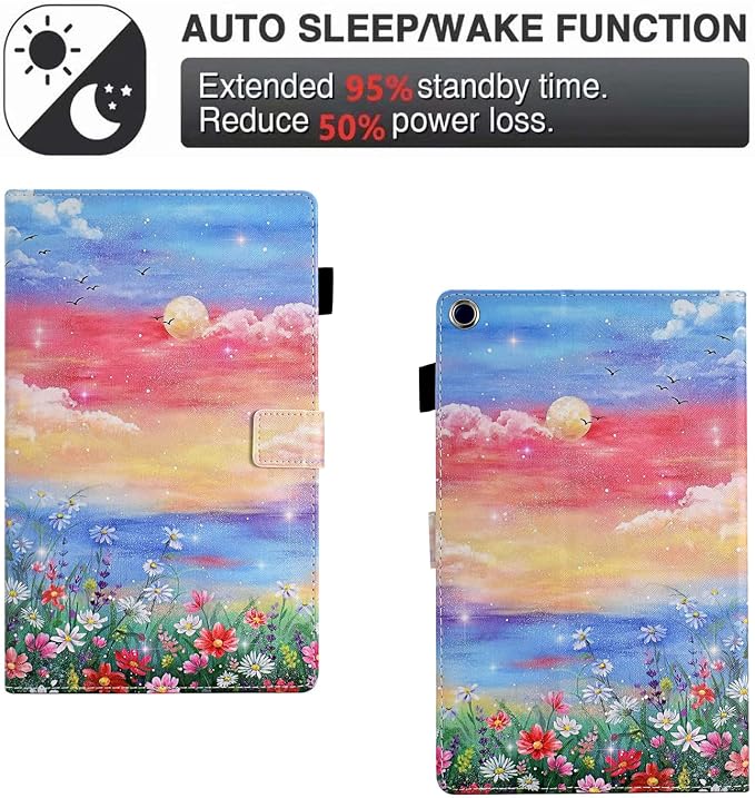 # Sky and Flowers