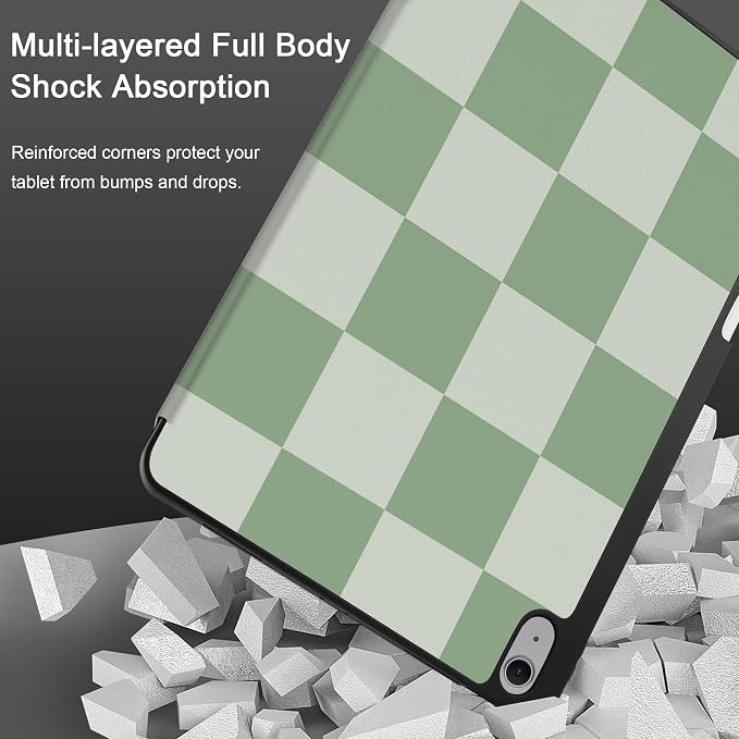 Green Checkered