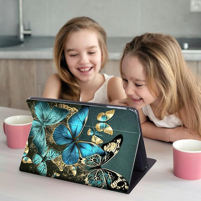 Blue Gold Butterfly