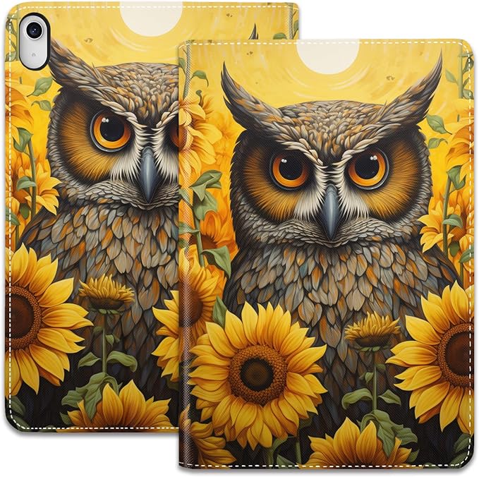 Owl and Sunflower