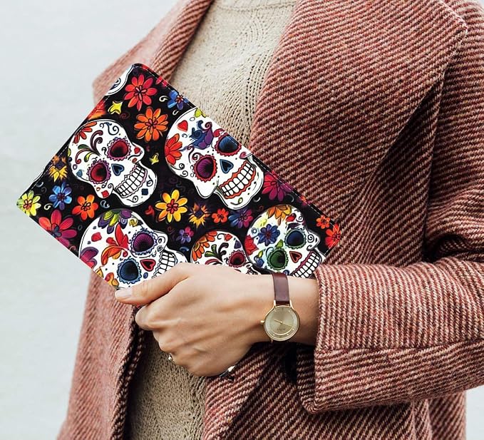 Color Skull Flower