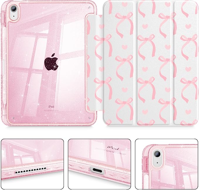 Pink ribbon bow