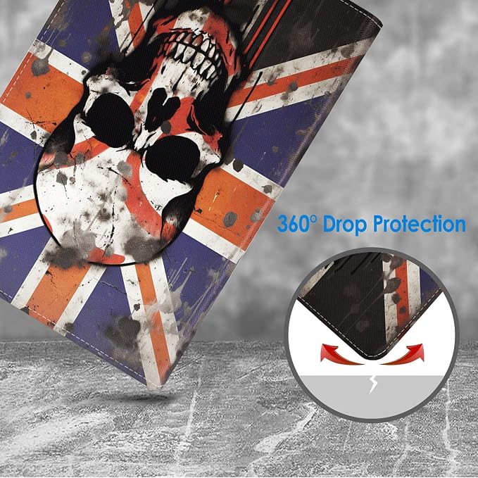 British Flag Skull