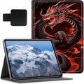 for 10.1 Amazon Fire HD 10 Tablet (13th Generation 2023 Release) Case with Pen Holder &amp Auto Wake/Sleepd Shockproof Stand Protective Cover for HD 10 2023 TabletRed Dragon