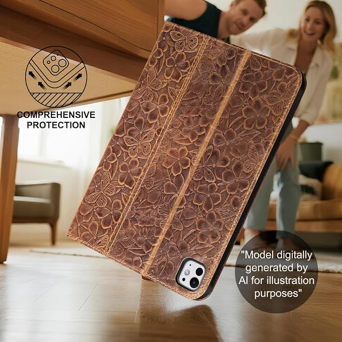 Floral Brown