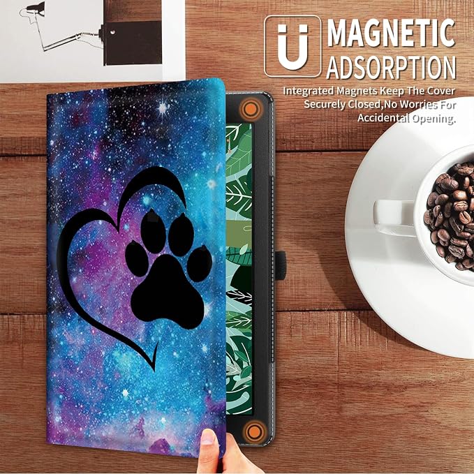 Galaxy Dog Pawprint Love