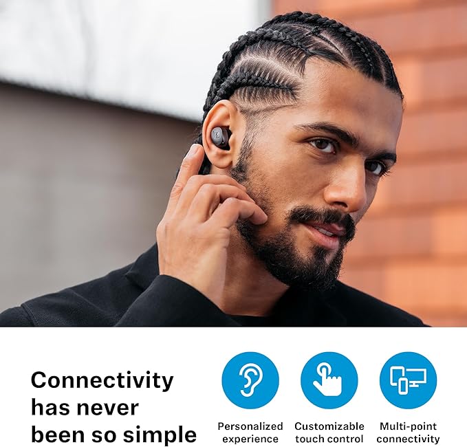 Sennheiser Momentum True Wireless 4 Smart Earbuds with Bluetooth 5.4 Crystal-Clear Sound Comfortable Design 30-Hour Battery Life Adaptive ANC LE Audio and Auracast - Black Graphite