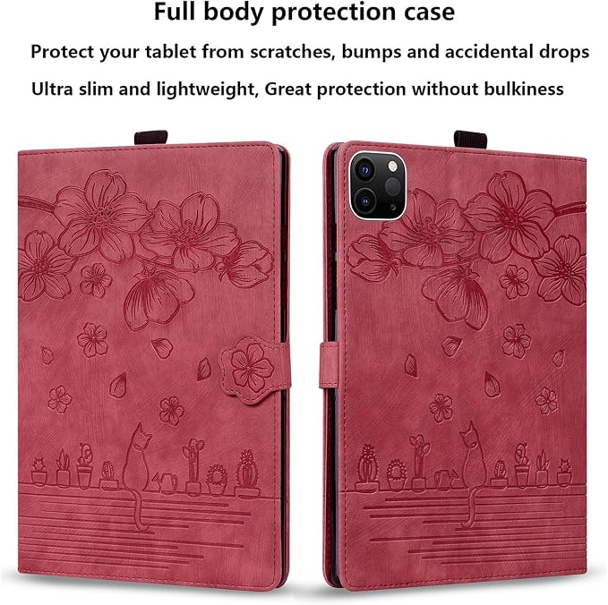 01# Cherry Blossom Wine Red Cat