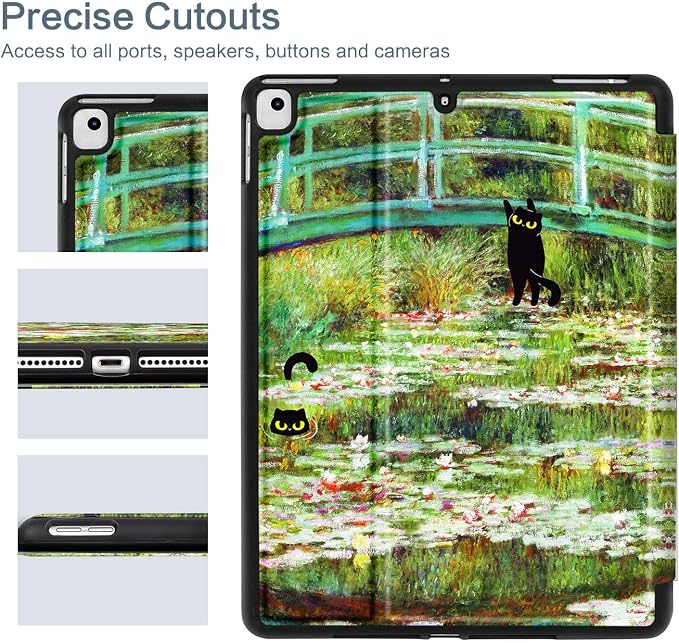 Water Lily and Cat
