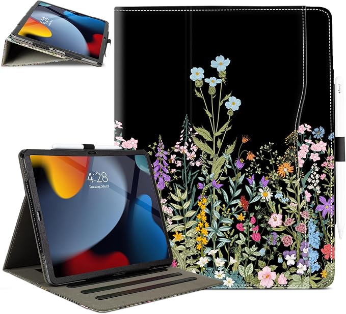 Black Flower Art