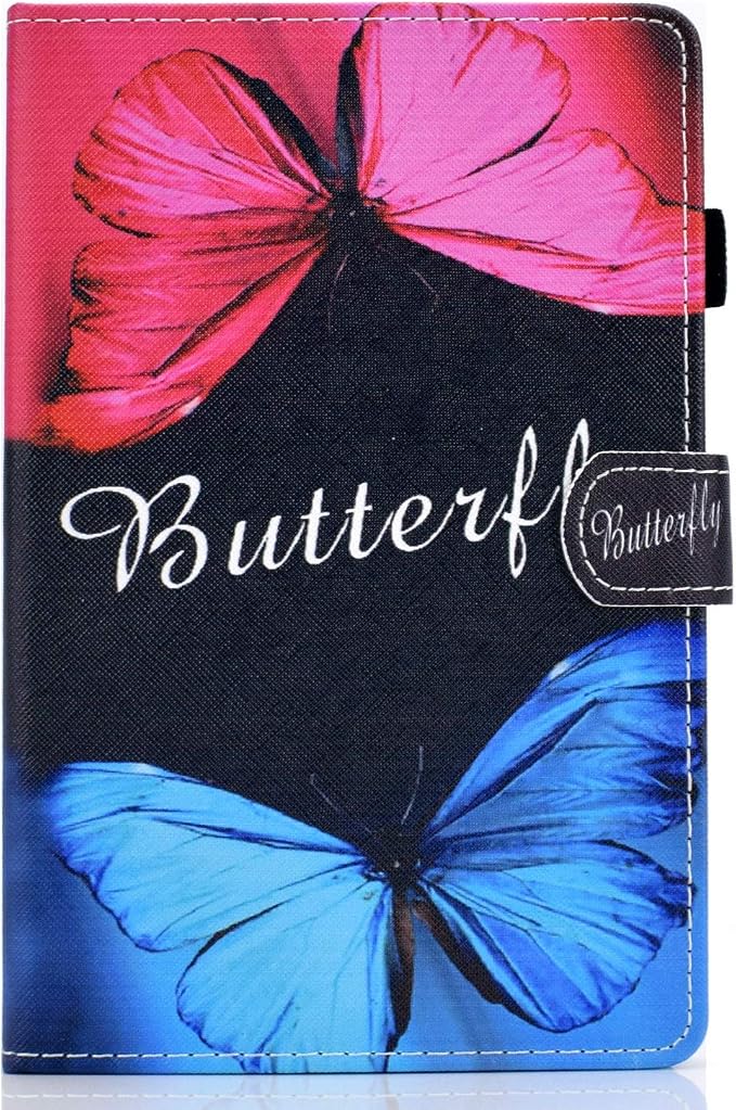 04# Blue Red Butterfly