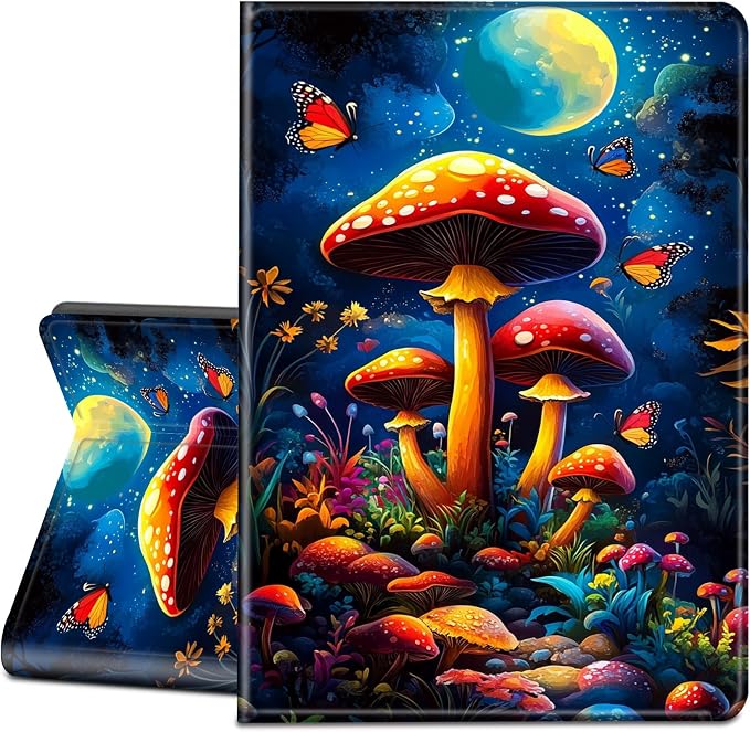 Mushroom Moon in the Forest