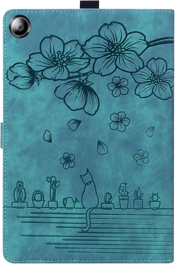 02# Cherry Blossom Blue Cat