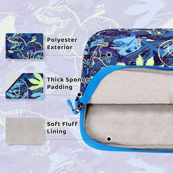 Choco Mocha Kids Tablet Sleeve Bag for Boys &amp Girls (10-12.5Inch)