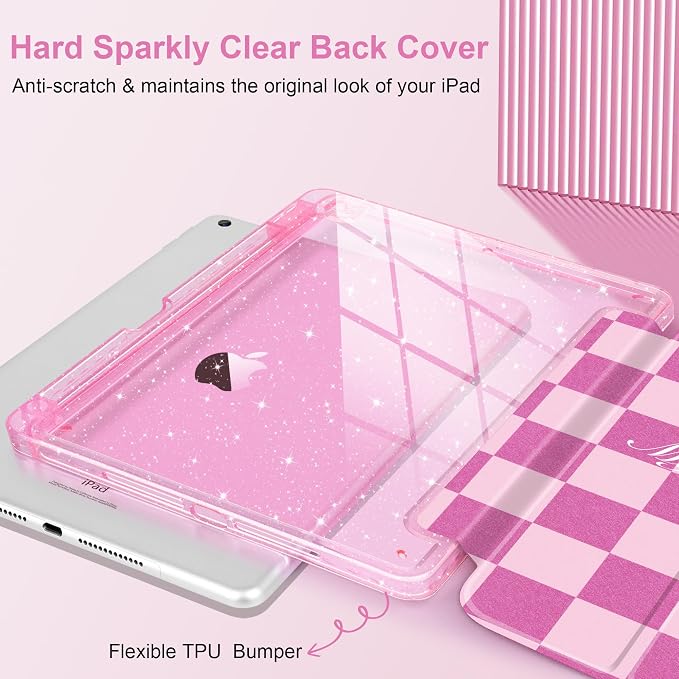 Pink Checkerboard
