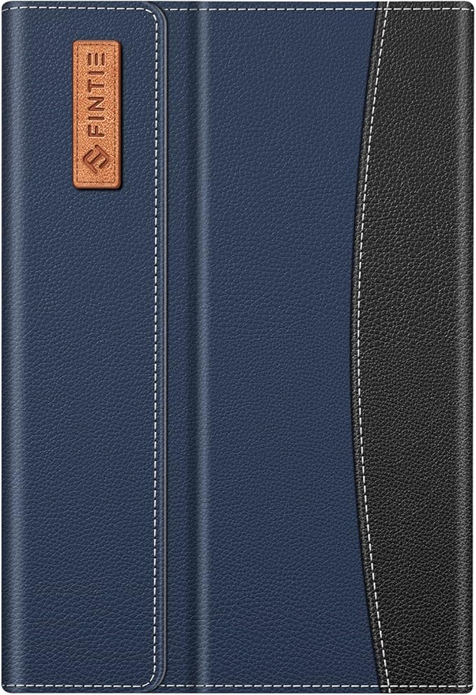 Fintie Case for Samsung Galaxy Tab S8 Plus 2022/S7 FE 2021/S7 Plus 2020 12.4 Inch with S Pen Holder Multiple Angle Portfolio Cover with Pocket Auto Sleep/Wake Navy