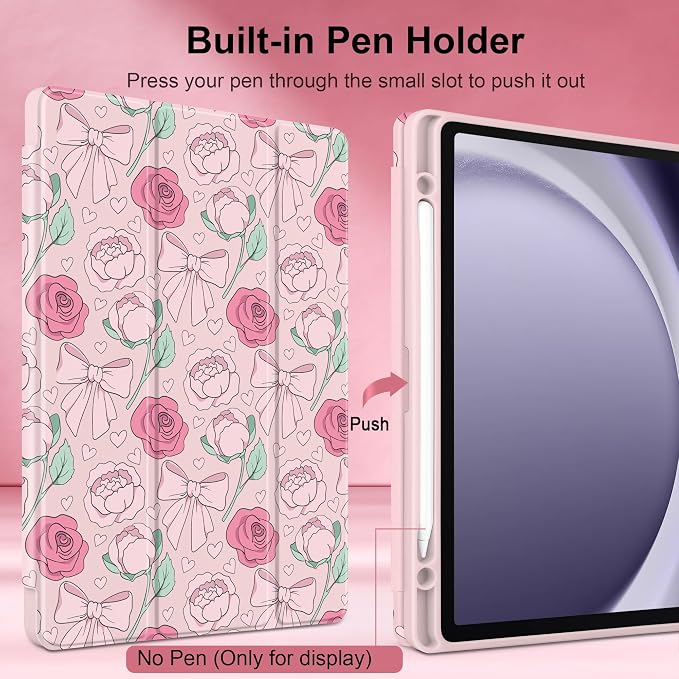 Pink Peony & Bow