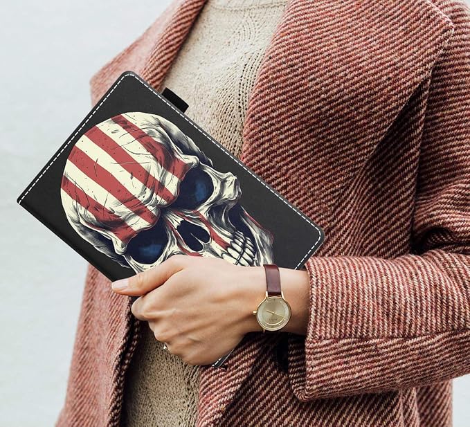 American Flag Skull