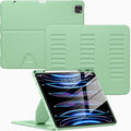 VIKESI Case for iPad Pro 12.9 6th / 5th / 4th / 3rd Generation Case 2022/2021/2020/2018Multiple Angles Magnetic Stand CoverShockproof Soft BackPencil Holderand Auto Sleep/WakeMatcha